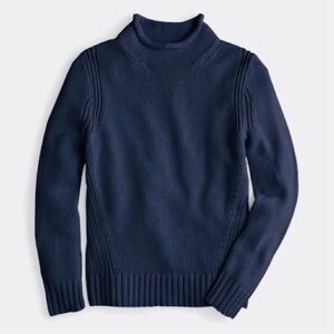 J. Crew Navy Turtleneck Sweater